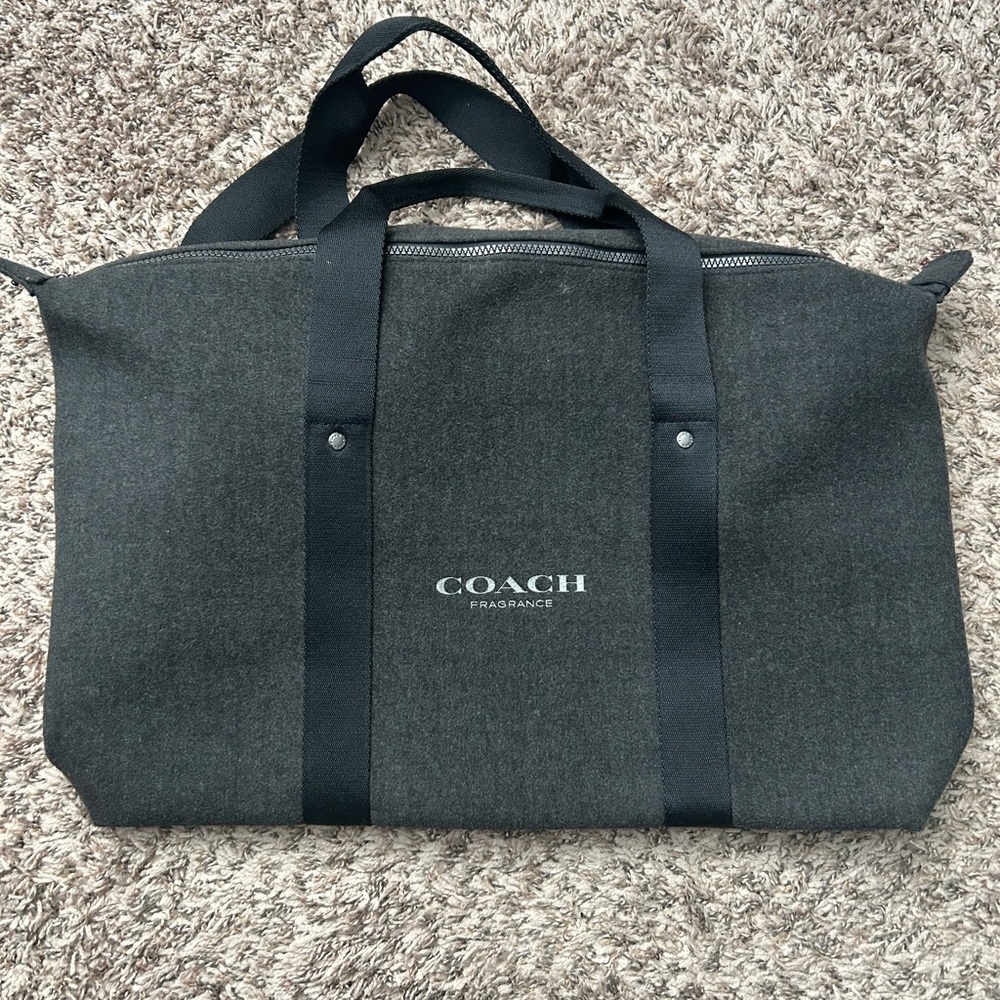 Limited Edition Coach Black Weekender Bag - Picture 2 of 7